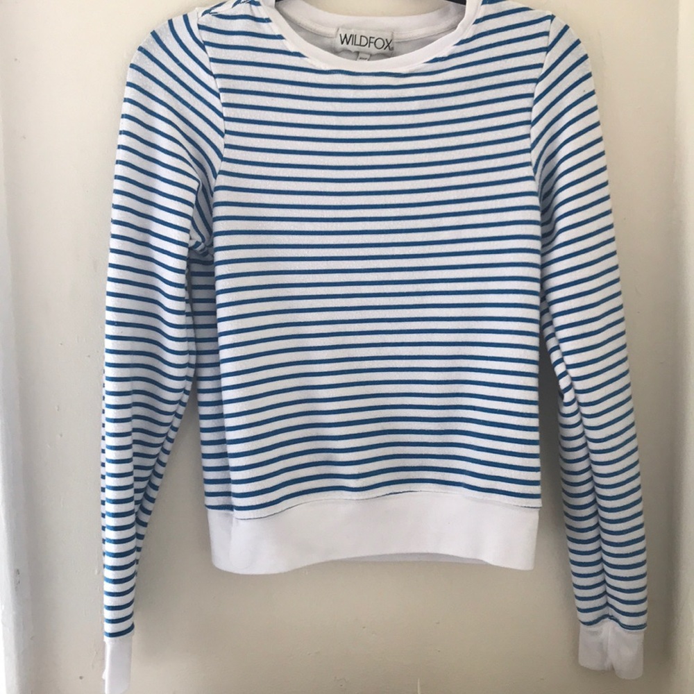 Striped Wildfox Sweatshirt